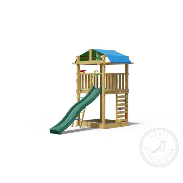 JUNGLE GYM Jungle Fort 2.1 Otthoni kerti fajátszótér csúszdával