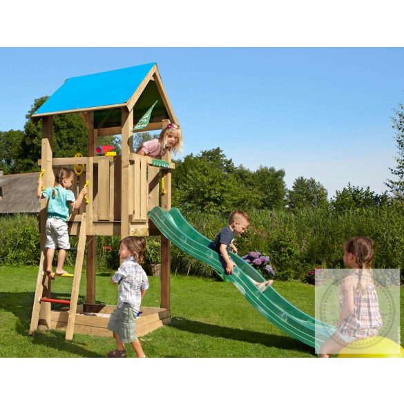 JUNGLE GYM Jungle Castle 2.1 Otthoni kerti fajátszótér csúszdával