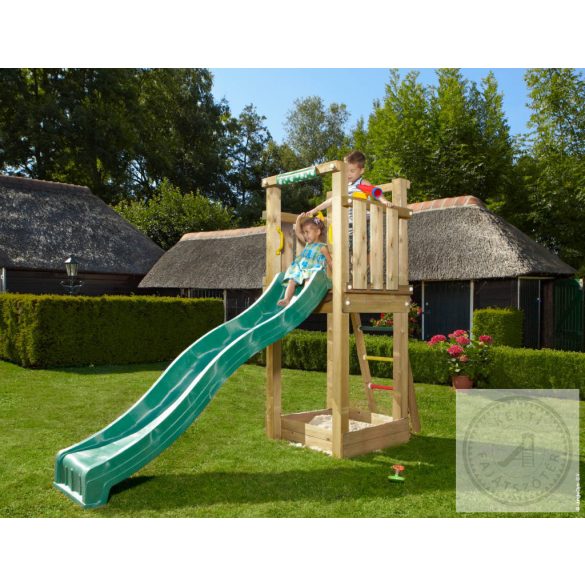 JUNGLE GYM Jungle Tower 2.1 Otthoni kerti fajátszótér csúszdával