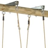 Kétszemélyes hinta háttalülős műanyag