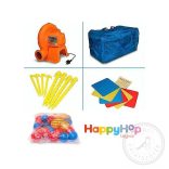HAPPYHOP 9019 7 in 1 Play House otthoni légvár ugrálóvár