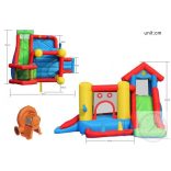 HAPPYHOP 9019 7 in 1 Play House otthoni légvár ugrálóvár