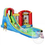 HAPPYHOP 9047 Splash Wave Fun Zone vizes csúszda ugrálóvár légvár