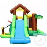 HAPPYHOP 9071 Forest Bouncer Dzsungel Erdei Világ - The Happy Hopper ugrálóvár légvár