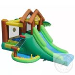HAPPYHOP 9071 Forest Bouncer Dzsungel Erdei Világ - The Happy Hopper ugrálóvár légvár