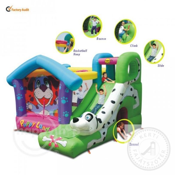 HAPPYHOP 9109 Puppy Land  otthoni légvár ugrálóvár