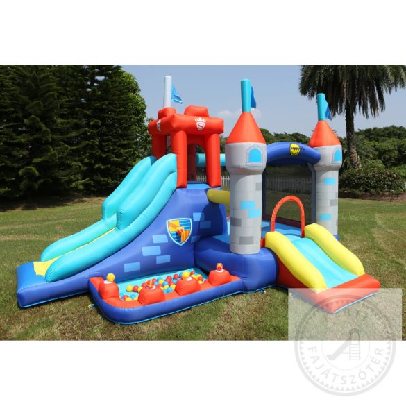 HAPPYHOP 9322 Fortress Bouncer Activity Play Center ugrálóvár - otthoni légvár