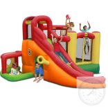 HAPPYHOP 9406N 11az1-ben Játszóház 11in1 Play Center ugrálóvár légvár