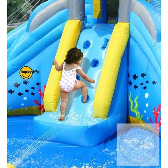 HAPPYHOP 9421 Shark Pool Cápás ugrálóvár légvár