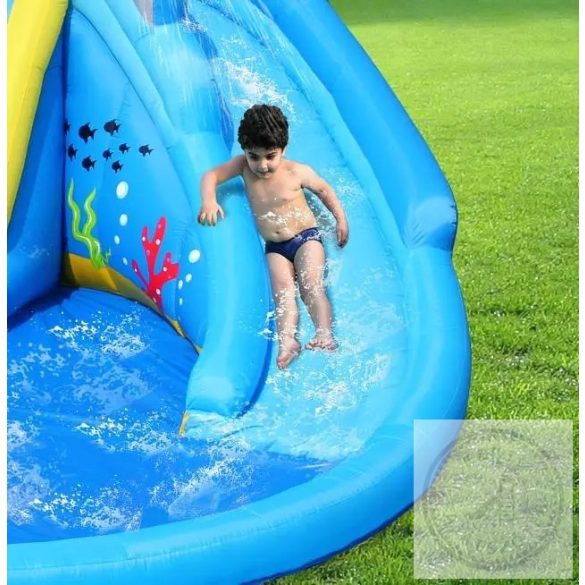 HAPPYHOP 9421 Shark Pool Cápás ugrálóvár légvár