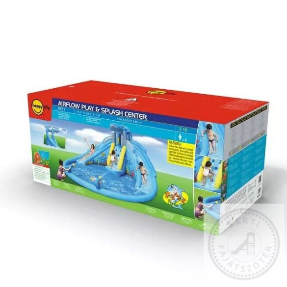 HAPPYHOP 9421 Shark Pool Cápás ugrálóvár légvár