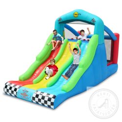   HAPPY HOP 9774 Triple Racing Slide - Tripla hullám csúszdás légvár