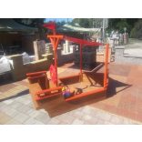 Atlantis HAJÓ homokozó szerelve festve