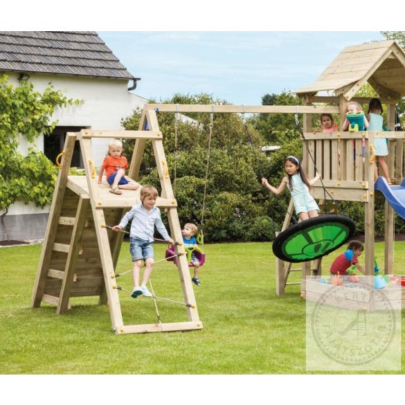 BLUE RABBIT 2.0 @challenger Különálló mászófalas hintaállvány