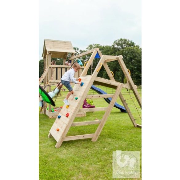 BLUE RABBIT 2.0 @challenger Különálló mászófalas hintaállvány