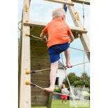 BLUE RABBIT 2.0 @challenger Különálló mászófalas hintaállvány