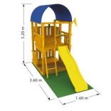 JUNGLE GYM FARM Otthoni kerti fajátszótér