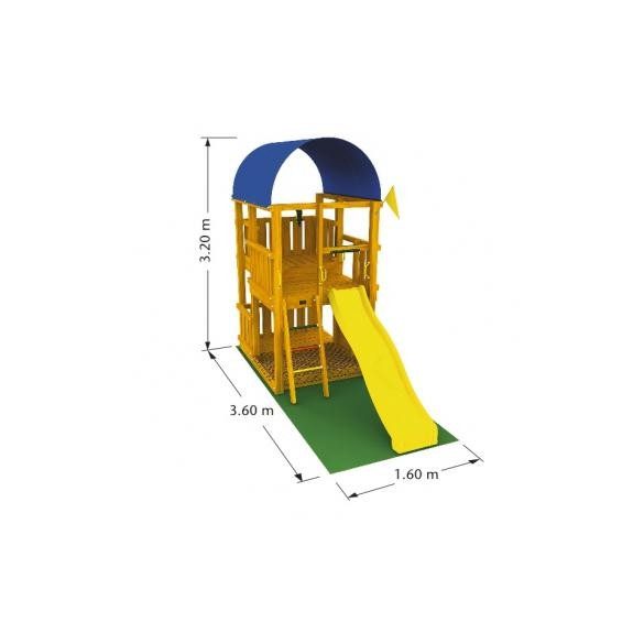 JUNGLE GYM FARM Otthoni kerti fajátszótér