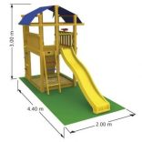 JUNGLE GYM FORT Otthoni kerti fajátszótér