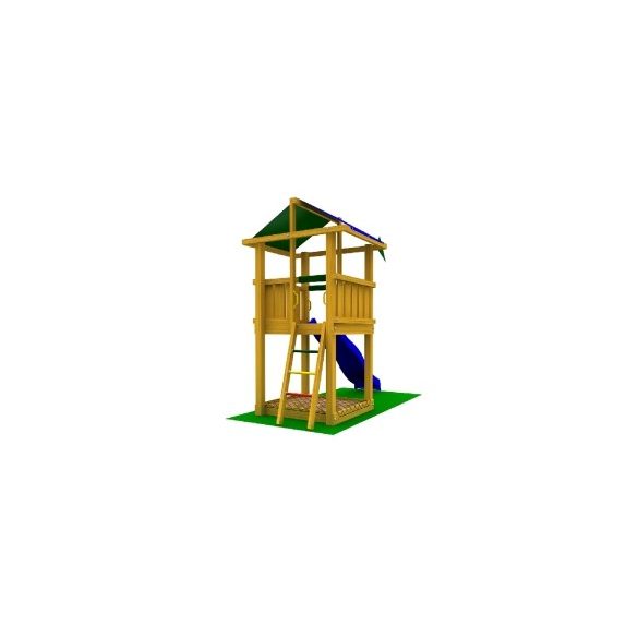 JUNGLE GYM HUT Otthoni kerti fajátszótér