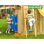 JUNGLE GYM Playparadise 4 Mega fajátszótér kombináció összeszerelve