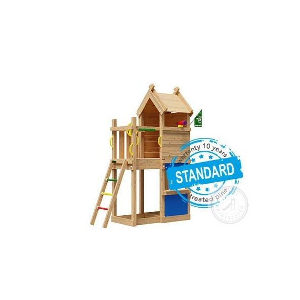 JUNGLE GYM RESORT kerti játszótér torony ponyvával