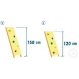 BLUE RABBIT WALL Mászófal modul